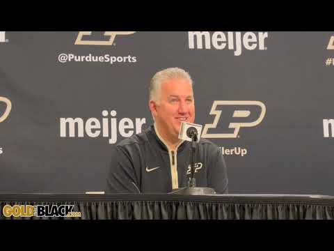 Post Northwestern — Purdue coach Matt Painter
