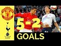 Man U v Tottenham 5 goals in 22 minutes!  5 - 2 Goals Video (2009) Incredible Comeback