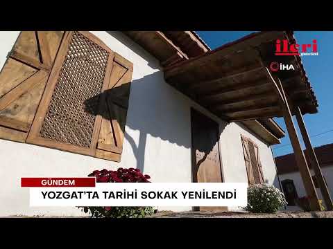 Yozgat’ta tarihi sokak yenilendi: Vatandaşa külfet getirmeden yapıldı | İleri Gazetesi