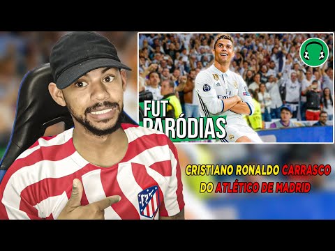 ♫ 3x0 - CRISTIANO RONALDO DESTRÓI O ATLÉTICO | Paródia Não Me Deixe Sozinho - Nego do Borel (React)