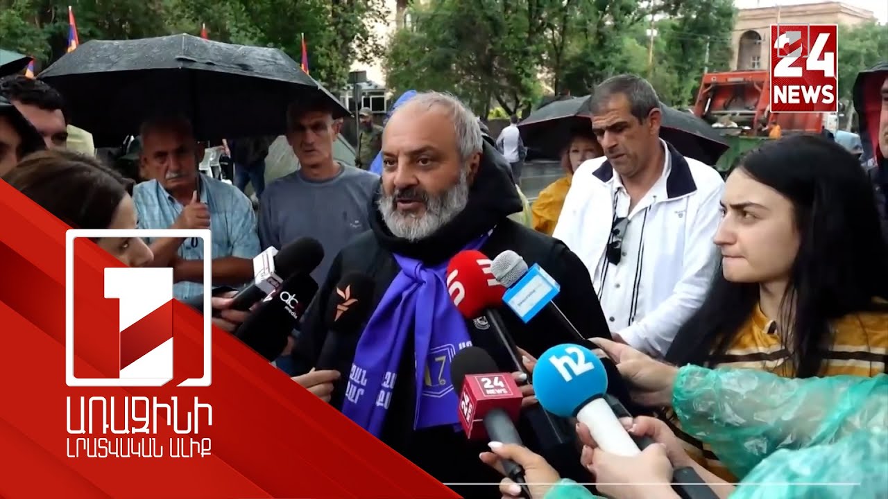 Անվստահության փոխարեն ուղերձի նախագիծ. ընդդիմությունը Բաղրամյան պողոտայում վրաններ է տեղադրել