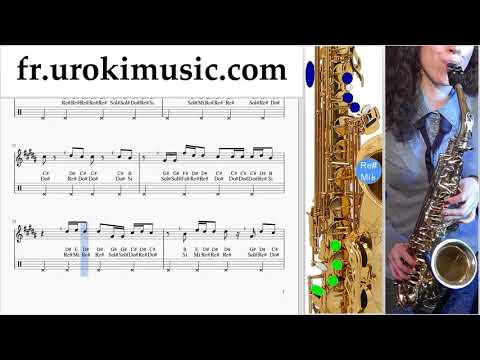 Cours de Saxophone Alto The Chainsmokers - Sick Boy Tuto Partitions um-ih829