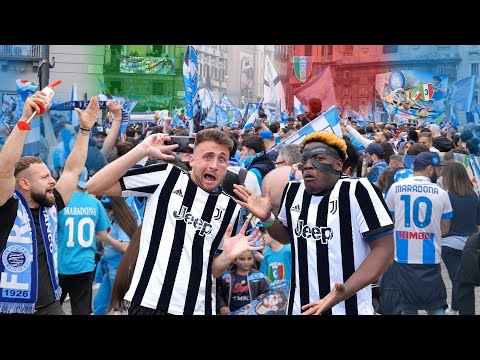 JUVENTINI alla festa SCUDETTO del NAPOLI!! *FINITO MALE?*