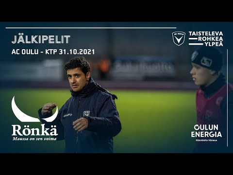 ACOTV: Rönkä jälkipelit AC Oulu - KTP 31.10.2021 (Veikkausliiga)