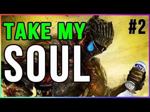 Dark Souls 3 FIRST BOSS Funny Moments Walkthrough (Part 2) RAGE QUIT