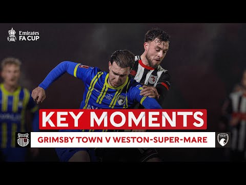 Grimsby v Weston Super Mare | Key Moments | Third Round | Emirates FA Cup 2025-26