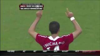 Javier Hernandez first goal for Manchester united (Manu vs MLS All-Stars)