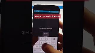 How to network unlock a Samsung Galaxy S7 #shorts