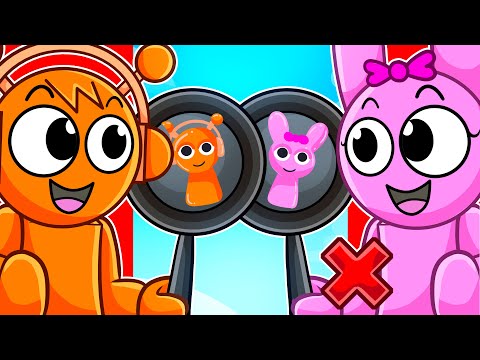 Reacting to PHASE 2 SPRUNKI PANCAKE ART!