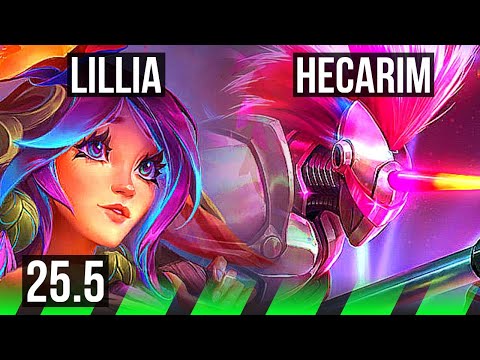 LILLIA vs HECARIM (JGL) | 11/4/15 | KR Grandmaster | 25.5