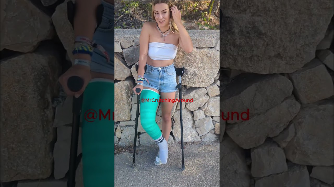 Temp (5 days) LLC thick sock and cast removal -Tasya (full video description)