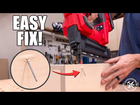 6 Nail Gun Mistakes You Should Avoid | Brad Nailer Tips