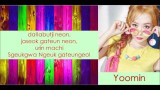 [LYRICS] Melody Day - COLOR [LYRICS]