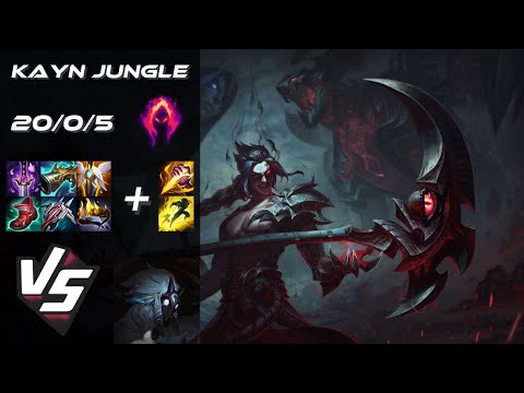 JUNGLE Kayn vs Kindred - EU Grandmaster Patch 14.10