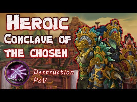 FROGS HATE ME! | Raiders of the Glomp - Conclave of the Chosen Heroic Kill - Destruction Warlock POV