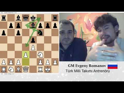 GM Evgeny Romanov ile 2020 Türkiye Şampiyonası ilk tur değerlendirmesi