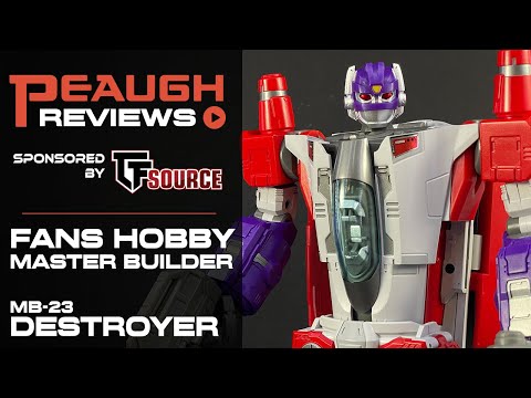 Video Review: Fans Hobby Master Builder - MB-23 DESTROYER