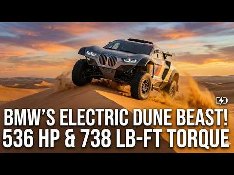 BMW's Secret Desert Monster: 536HP Electric Dune Taxi