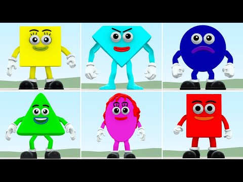 I MADE ALL NEW SAVE THE SHAPES FAMILY FROM ROBLOX in Garry's Mod