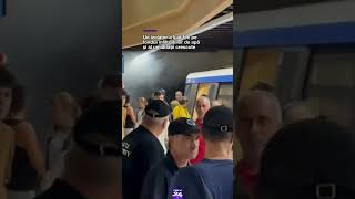 Incendiu la metrou după furtună: stația Universitate, blocată #digi24 #știriledigi24