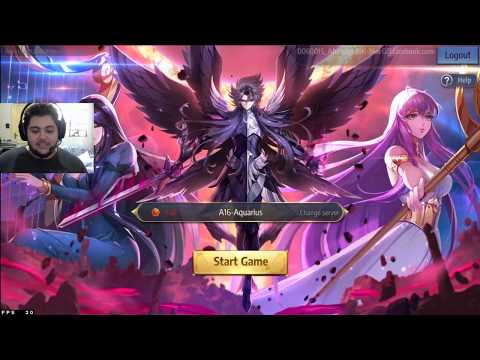 Girando o Gatinho Flopado + 10 Summons na Pandora + Bonus no Final ( Saint Seiya Awakening KOTZ )