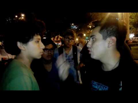 DOUBLE.G vs SR.G - BATALLA DE RAP EN EL PARQUE KENNEDY