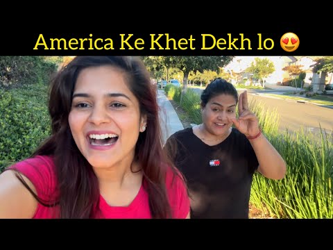 Look at the farms in America 😍 | almond farms | the mridul | pragati | BroSis | family vlogs