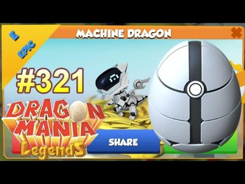 Machine Dragon Breeding + Hatching! - Dragon Mania Legends #321