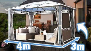 Beste 3 x 4 m PAVILLONS für deinen Garten! | Top 3 Modelle im Vergleich