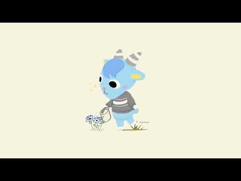 Animal Crossing • Relaxing Music with Soft Rain 💧