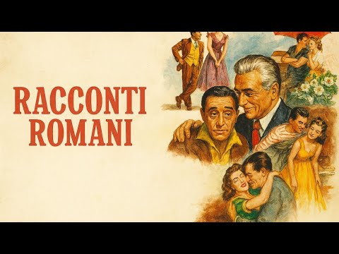 Racconti romani (1955) - Le avventure di giovani imbroglioni nella Roma anni '50  in 4K