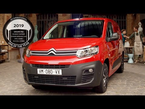 Citroen Berlingo, Peugeot Partner & Opel Combo win Van of the Year 2019 award