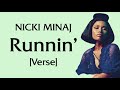 Nicki Minaj - Runnin' (From “Creed II: The Album”) [Verse - Lyrics] runnin, imma take it likeaklepto