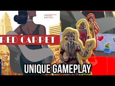 Red Carpet Board Game Review - Be A Papparazzi!