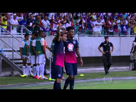 Gol Bahia 1 x 0 Botafogo - Brasileirão 2014 Série A - 04/05/2014 - Globo HD
