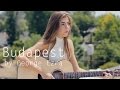 Budapest by George Ezra acoustic cover by Jada ...