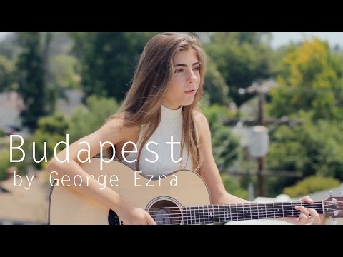 Budapest by George Ezra acoustic cover by Jada Facer