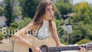 Budapest by George Ezra acoustic cover by Jada Facer