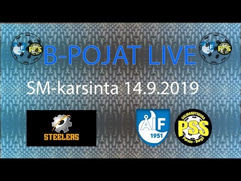 Steelers - ÅIF/PSS B-pojat (SM-Karsintapeli 14.9.2019)