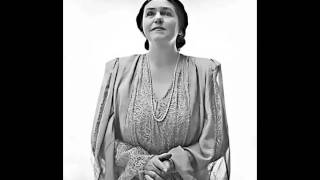 German Soprano Lotte Lehmann ~ Psyche wandelt (1933)