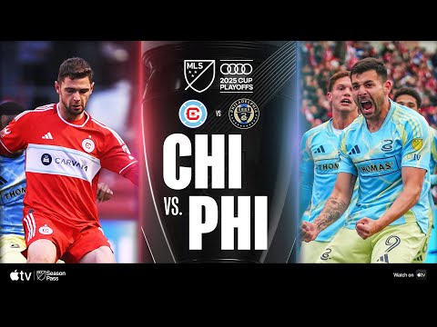 Chicago Fire FC vs. Philadelphia Union | Full Match Highlights | 2025 Audi MLS Cup Playoffs