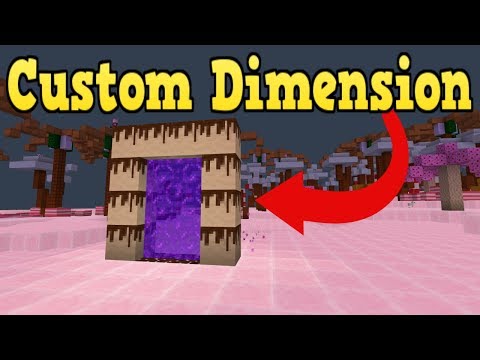 Minecraft Bedrock Edition Addon Custom Dimension | IDEA