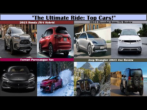 ♉ "The Ultimate Ride: Top Cars!"