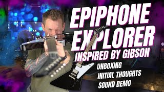 Video thumbnail for Epiphone Explorer Unboxing - Initial Thoughts & Sound Demo by Chris Cruise