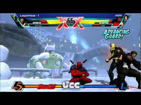 UCC 2012 UMVC3 Top 8 Part 4 Laquerhead vs Jayto
