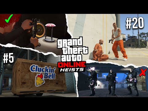 Ranking Every Heist in GTA Online
