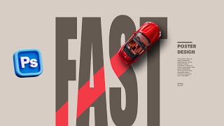 Create a Modern Car Poster in Photoshop 2025 | Beginner to Pro Tutorial