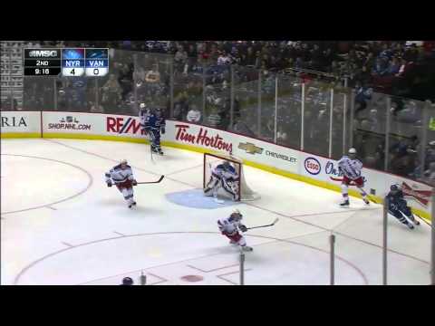NHL 2014 12 13 New York Rangers vs. Vancouver Canucks