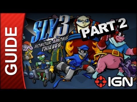 Sly 3: Honor Among Thieves Walkthrough Part  2 - Hazard Room