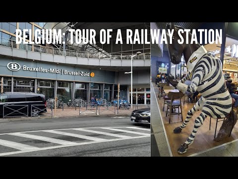Bélgica: Tour pela estação ferroviária Midi em Bruxelas